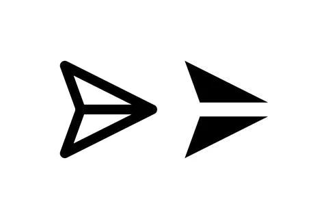 Send message. Vector icon design. Stock Illustration