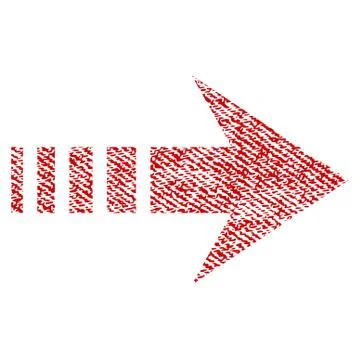 Send Right Fabric Textured Icon Stock Illustration