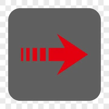 Send Right Interface Toolbar Button Illustrazione stock