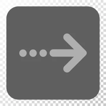 Send Right Rounded Square Button イラスト素材