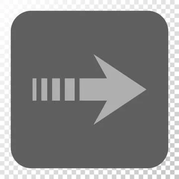 Send Right Rounded Square Button 스톡 일러스트