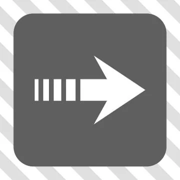 Send Right Rounded Square Button 스톡 일러스트