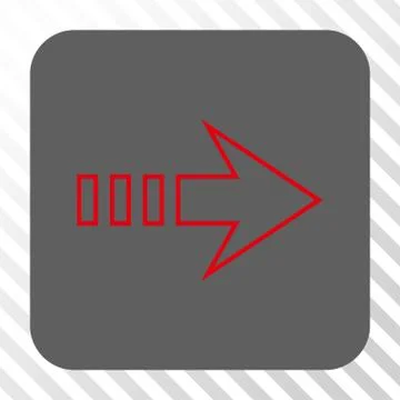 Send Right Rounded Square Button イラスト素材