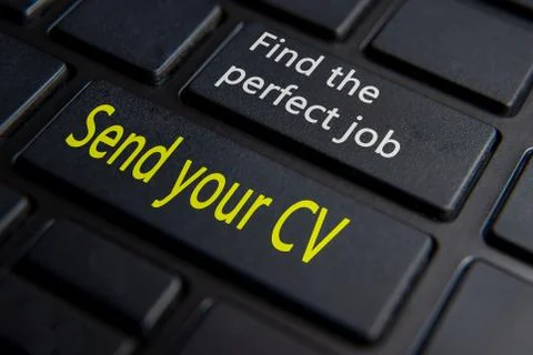 Send Your CV key Stock Photos