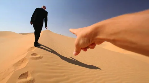 Sending to the desert Stock Footage 562285