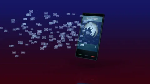 Sending e-mail Stock Footage 23273248