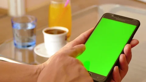 Sending a Message and Use a Smartphone Stock-Footage 90903740
