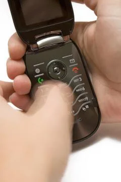 Sending a Message Stockfoto's