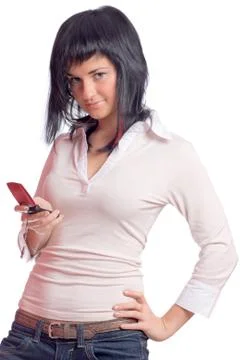 Sending sms Stock Photos