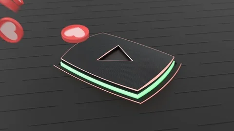 Sending video to the network dark theme Stock Footage 107951616