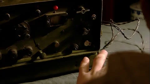 Sends telegrams Video stock 316814652