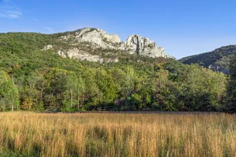 Seneaca Rocks Stock Photos