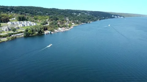 Seneca Lake, NY Stock Footage 291454725