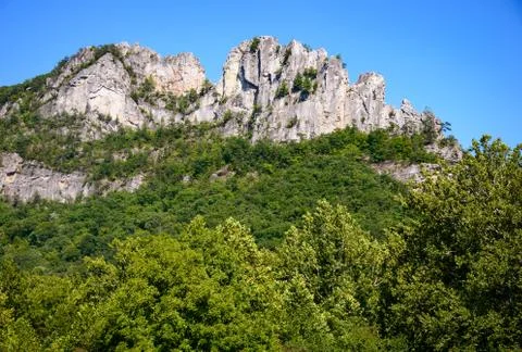 Seneca Rocks Stock Photos
