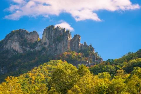 Seneca Rocks Stock Photos