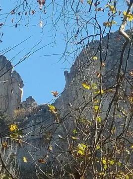 Seneca rocks 스톡 사진