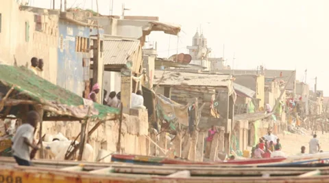 Senegal coast. Stockbeeldmateriaal 33401561