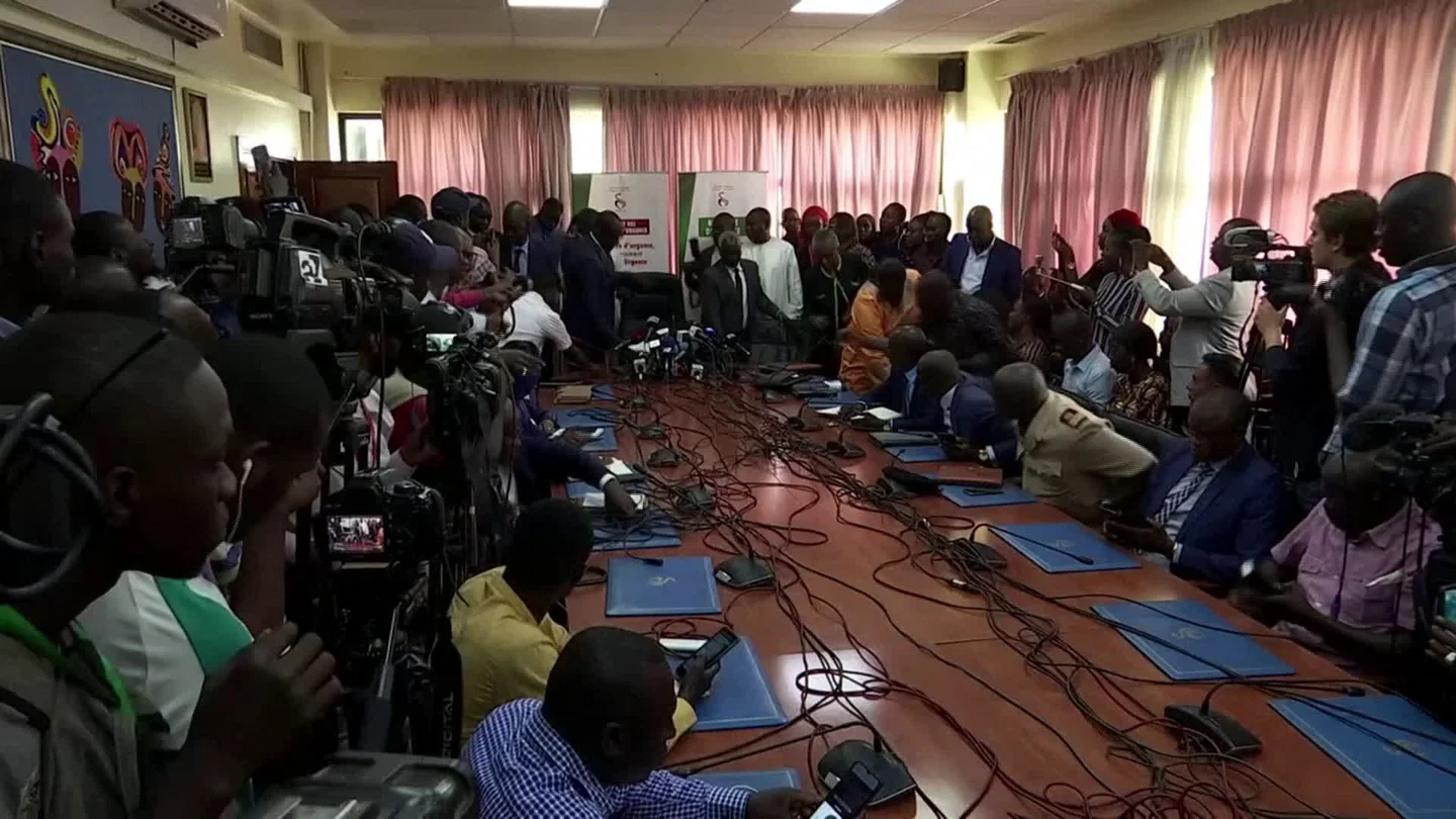 Senegal Confirms First Coronavirus Case - Health Ministry Stock Footage