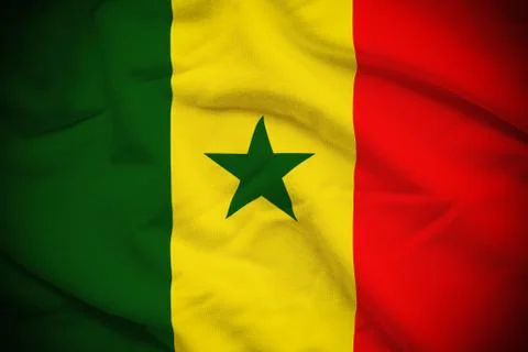 Senegal Flag Stock Photos
