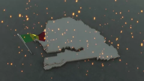 Senegal Video stock 155161595