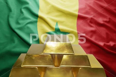 Senegalese gold reserves Stock Photos