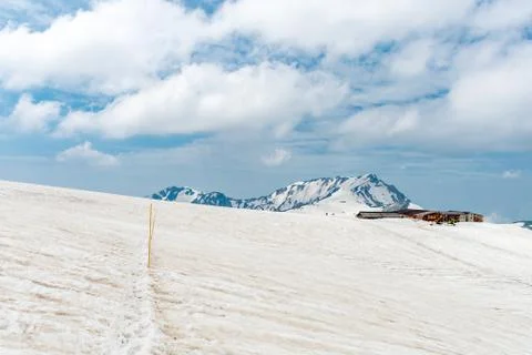 Senic view on Tateyama Foto stock