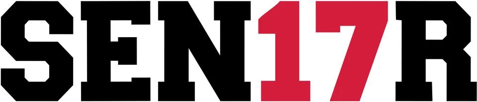 Senior 2017 Stock Illustration