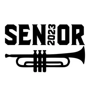 Senior 2023 Stock Illustration