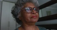 A Senior African American Woman Spending Time At Home Social Distancing In Stock Footage