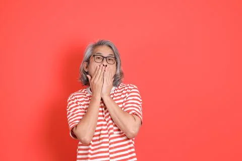 Senior Asian Man Stock Photos