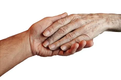 Senior care Stock Illustration