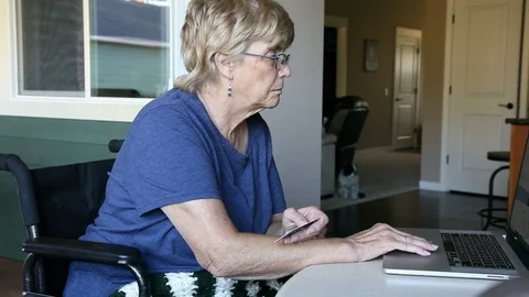 Senior citizen Stock Footage 97257291