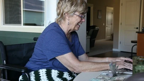 Senior citizen  Stock Footage 97258997