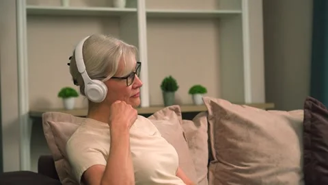 Senior communication Stock Footage 302744380