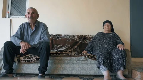 Senior couple Stock Footage 95679096