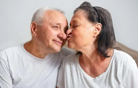 Senior couple togetherness Stock Photos