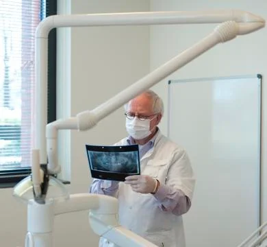 Senior dentist Stock Photos