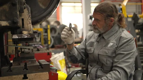 Senior experienced technician checking and maintenance Stock Footage 317904047