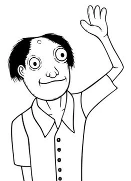 Senior Stock Illustration