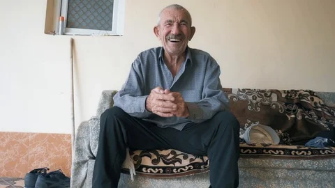 Senior man closeup Stock Footage 95679384