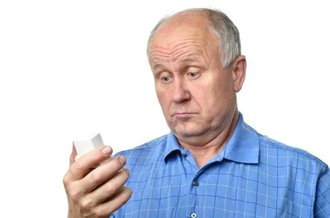 Senior man Foto stock
