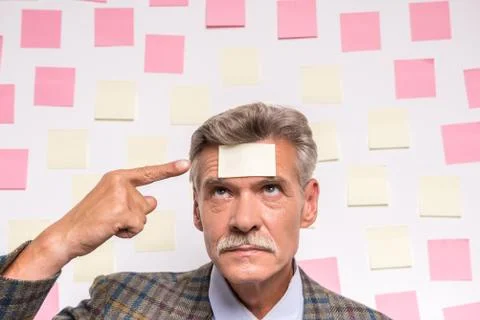 Senior man Foto stock