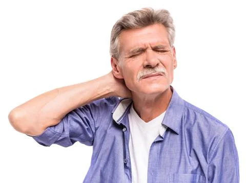 Senior man Foto stock