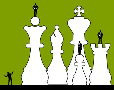 Senior management Illustrazione stock