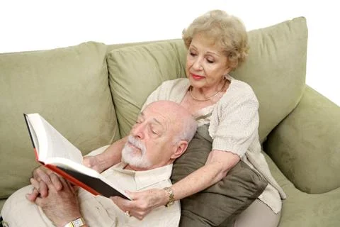 Senior Naptime Stock Photos