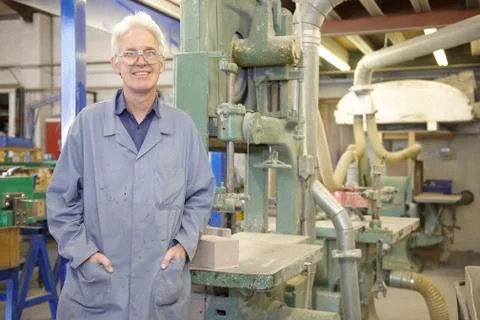 Senior worker Stock Photos