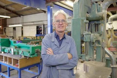 Senior worker Stock Photos