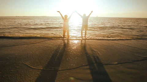 Seniors Celebrating Life Stock Footage