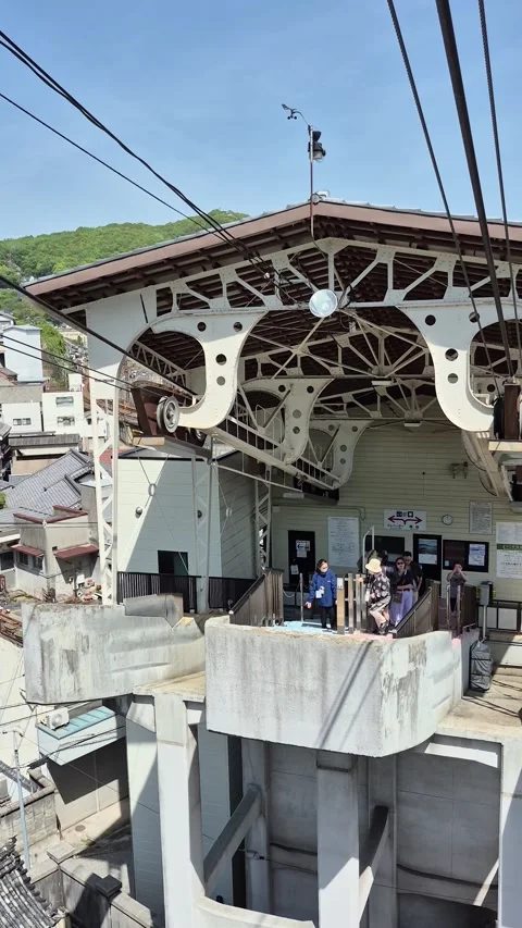 Senkoji Ropeway platform station Vidéo 338314502