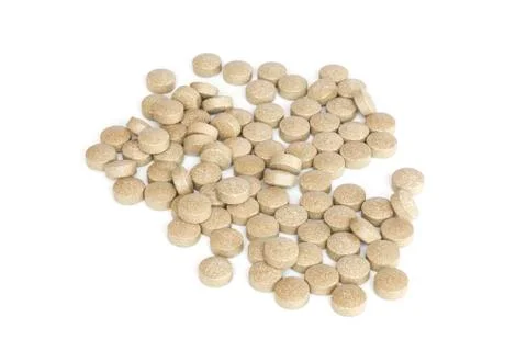 Senna tablets Stock Photos